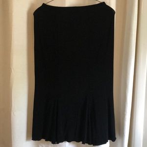 Black Dress Skirt